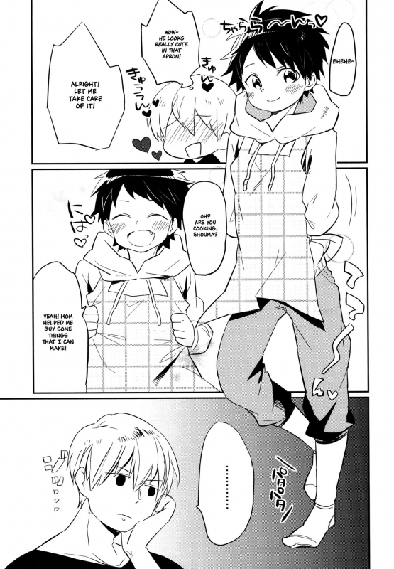 (Futaket 12.5) [Enokinoki (Fujinami)] Aieki Apron [English] {Shotachan}_09