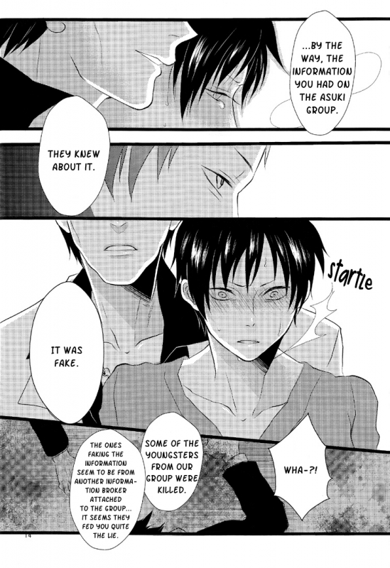 (GOOD COMIC CITY 17) [Eartheater (Dorina)] Cicatrix (Durarara!!) [English] [Yaoi-Sei]_15