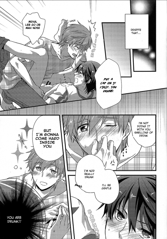 (GOOD COMIC CITY 20) [Kyuukyuubako (Bandaid)] Alcohol Date (Free!) [English] {Baka Dumb Aho Scans}_09