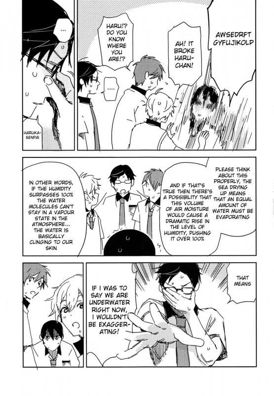 (GOOD COMIC CITY 20) [OneLookers (Ame, Deko)] Sou da, Tottori Sakyuu Ikou. (Free!) [English] [Moy _07