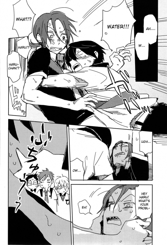 (GOOD COMIC CITY 20) [OneLookers (Ame, Deko)] Sou da, Tottori Sakyuu Ikou. (Free!) [English] [Moy _12