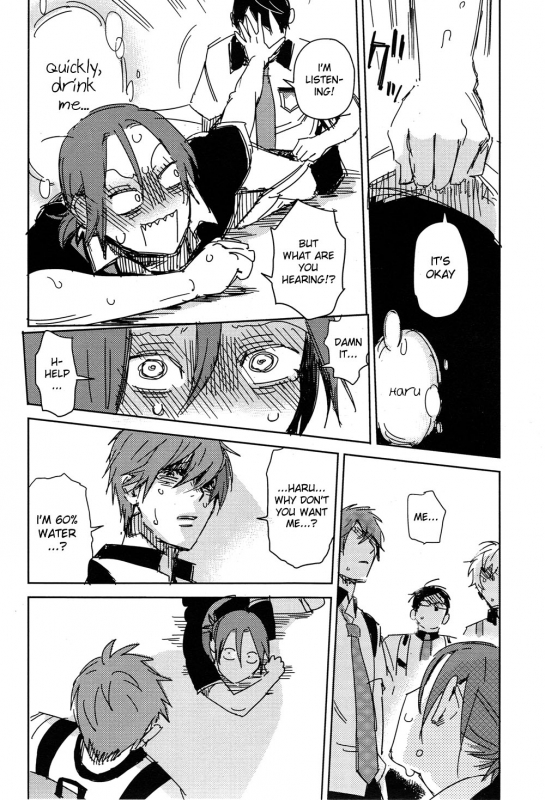 (GOOD COMIC CITY 20) [OneLookers (Ame, Deko)] Sou da, Tottori Sakyuu Ikou. (Free!) [English] [Moy _14