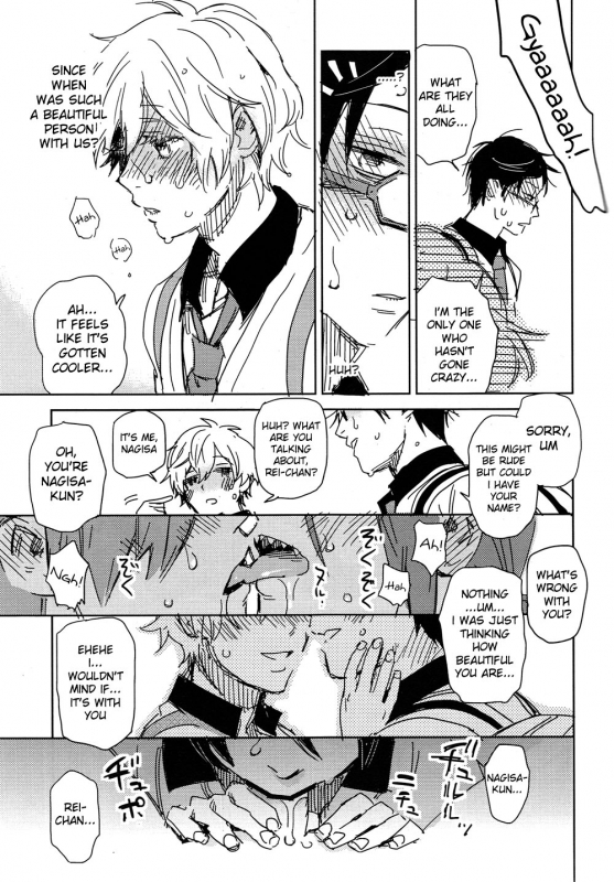 (GOOD COMIC CITY 20) [OneLookers (Ame, Deko)] Sou da, Tottori Sakyuu Ikou. (Free!) [English] [Moy _15