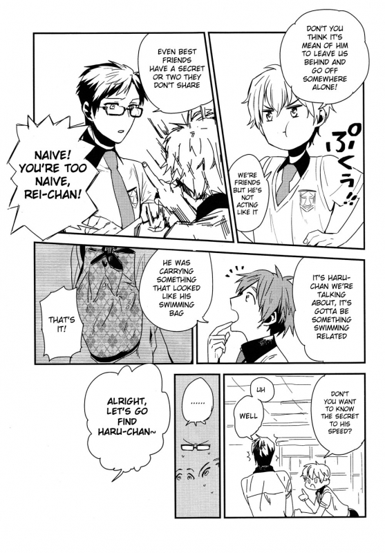 (GOOD COMIC CITY 20) [OneLookers (Ame, Deko)] Sou da, Tottori Sakyuu Ikou. (Free!) [English] [Moy _25