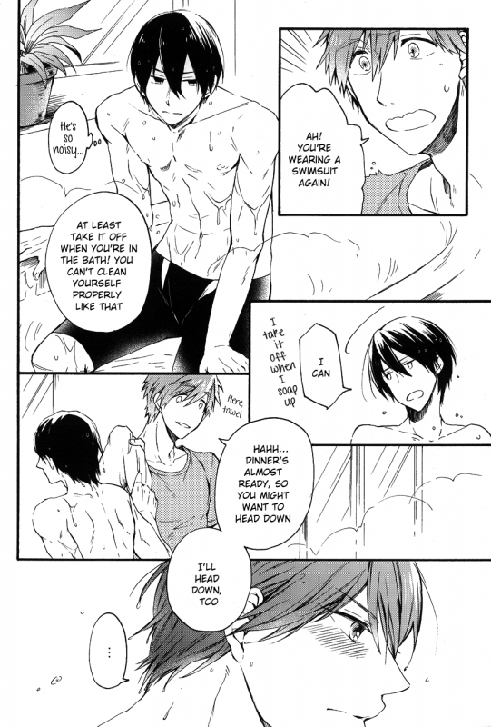 (GOOD COMIC CITY 20) [Yu-cho (Pal)] Manatsu no hibi (Free!) [English] [Always Here Scans]_13