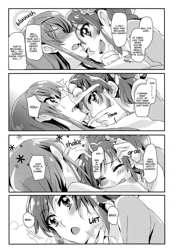 (Geinoujin wa Card ga Inochi! 11) [Keruto (Yanagi Hareta)] Tomorrow's schedule (Aikatsu!) [Engl_06