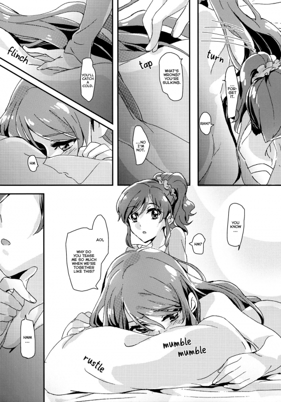 (Geinoujin wa Card ga Inochi! 11) [Keruto (Yanagi Hareta)] Tomorrow's schedule (Aikatsu!) [Engl_08