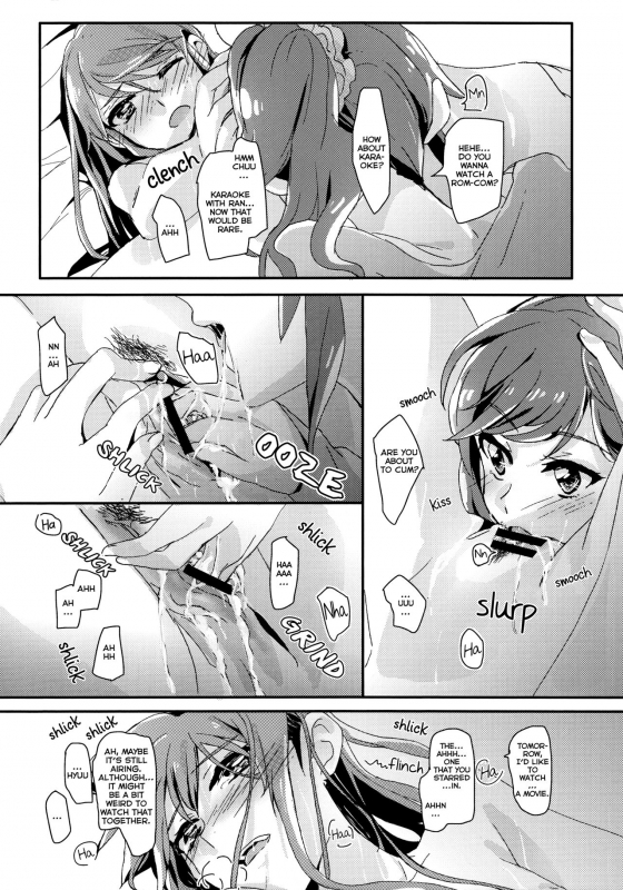 (Geinoujin wa Card ga Inochi! 11) [Keruto (Yanagi Hareta)] Tomorrow's schedule (Aikatsu!) [Engl_18