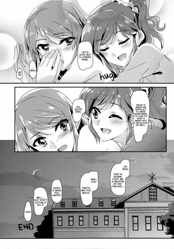 (Geinoujin wa Card ga Inochi! 11) [Keruto (Yanagi Hareta)] Tomorrow's schedule (Aikatsu!) [Engl_23