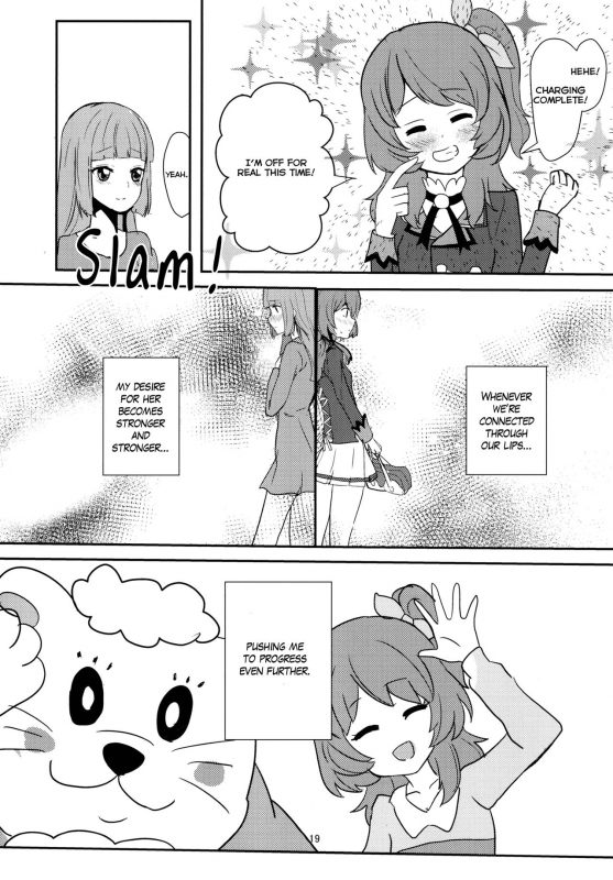 (Geinoujin wa Card ga Inochi! 8) [Ugokuna Yakkyoku (ababari)] Kokoro no Doukasen (Aikatsu!) [_18