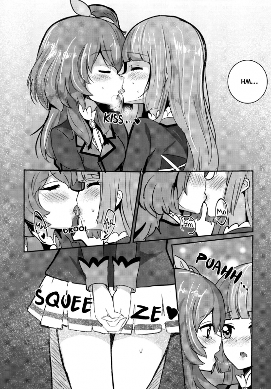 (Geinoujin wa Card ga Inochi! 8) [Ugokuna Yakkyoku (ababari)] Kokoro no Doukasen (Aikatsu!) [_22