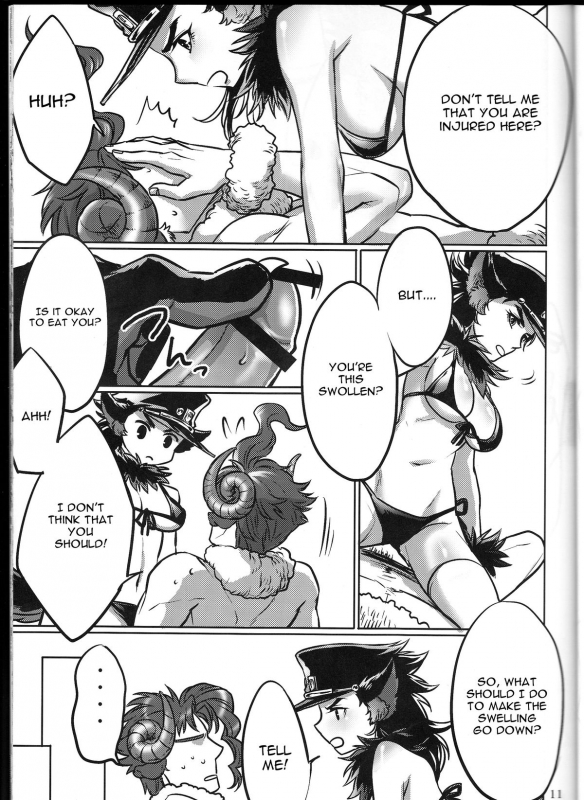 (Golden Stars 2) [g-rough (Kotatsu)] Tabechau zo!! (JoJo's Bizarre Adventure) [English] [CGrascal]_10