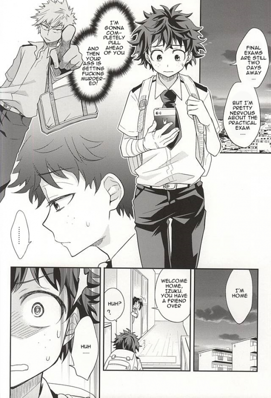 (Hanjuku Hero Life 2) [bb (Ume)] M no Yuigon  Kinou o Kazoeru Mono (My Hero Academia) [English]_02