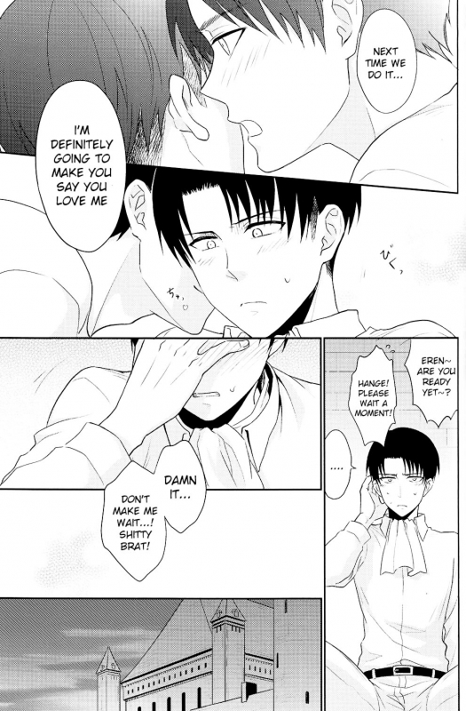 (HaruCC19) [A.M.Sweet (Hinako)] Heichou, Suki tte Itte Kudasai! ! (Shingeki no Kyojin) [_08