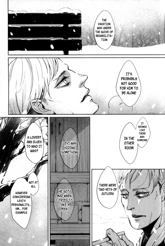 (HaruCC19) [Zokugun Porno (Inumoto)] Debriefing (Shingeki no Kyojin) [English] {KEY AND CRAVAT}_32