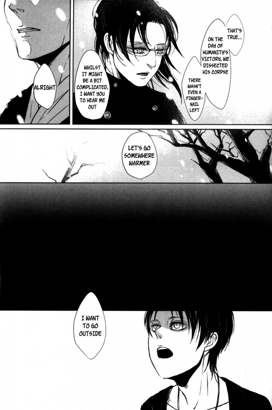 (HaruCC19) [Zokugun Porno (Inumoto)] Debriefing (Shingeki no Kyojin) [English] {KEY AND CRAVAT}_34