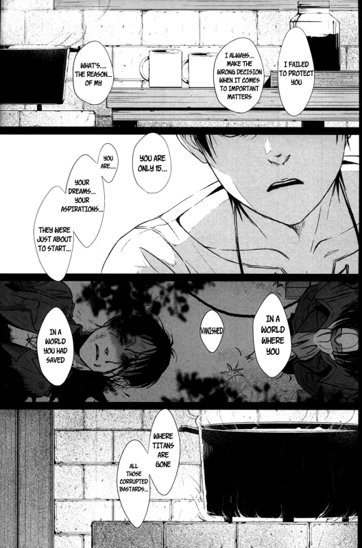 (HaruCC19) [Zokugun Porno (Inumoto)] Debriefing (Shingeki no Kyojin) [English] {KEY AND CRAVAT}_51