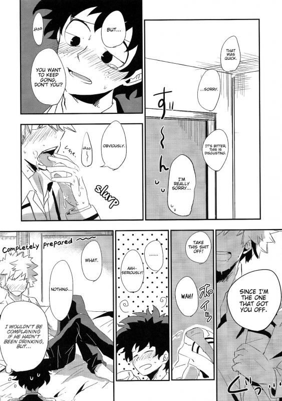 (HaruCC20) [+ (tasu)] intoxication (My Hero Academia) [English] [shotgunlagoon & sugarmagic]_09