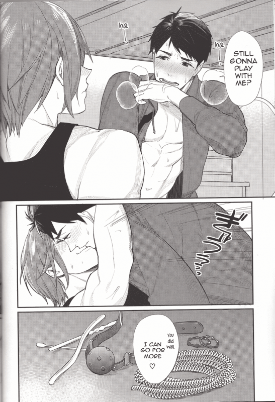 (HaruCC20) [Yakiniku Teishoku (Megumi)] Soai no Rinne  Love Cycle (Free!) [English] [ichigo-day]_18