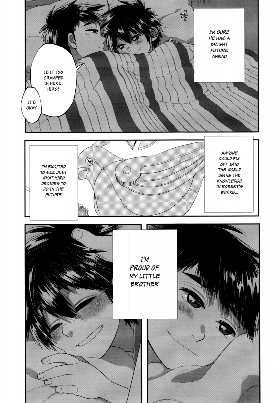 (HaruCC21) [21kg (Kito)] Kyou, Boku wa Otouto to Sex o Shita. (Big Hero 6) [English] {Shotachan}_05