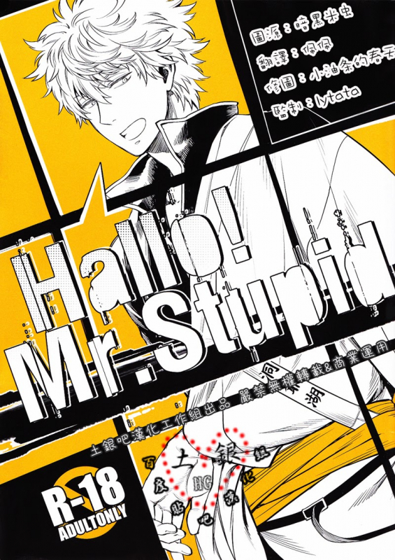 (Hiji-Gin Yoroshiku Onegai shimasu) [3745HOUSE (MIkami Takeru)] Hallo! Mr.Stupid (Gintama) [Engli_00