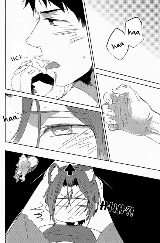 (Hoeru! SHARK!!) [MIKADOYA (Mikado Yuya)] GROOMING (Free!) [English]_23