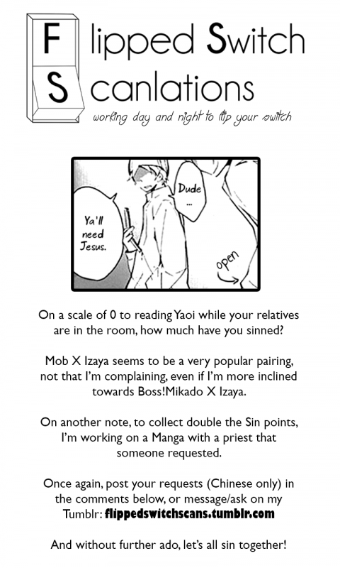 (Ikebukuro Crossroads × 2) [Arabic Yamato (Asaisai)] Izaya Kankin (Durarara!!) [English] _01