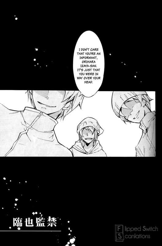 (Ikebukuro Crossroads × 2) [Arabic Yamato (Asaisai)] Izaya Kankin (Durarara!!) [English] _04