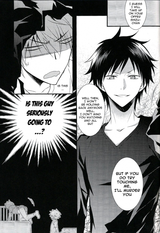 (Ikebukuro Crossroads × 6) [keenism (keeny)] IZAYA vs (Durarara!!) [English] [Mokkachi]_07