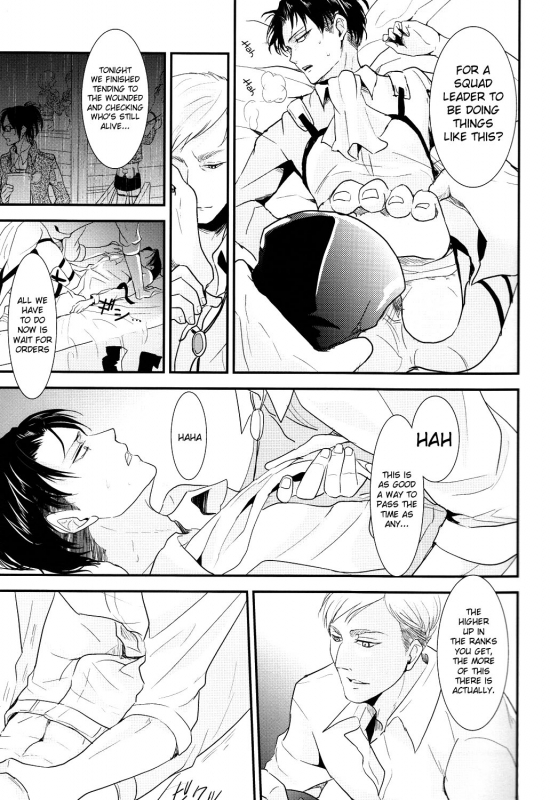 (Kabegai Chousa Haku) [Hokoushayou Shingou (Aca)] Yasashisa (Shingeki no Kyojin) [English] [Moy Moe _06