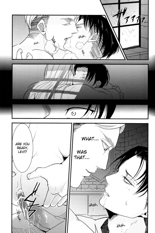 (Kabegai Chousa Haku) [Hokoushayou Shingou (Aca)] Yasashisa (Shingeki no Kyojin) [English] [Moy Moe _18