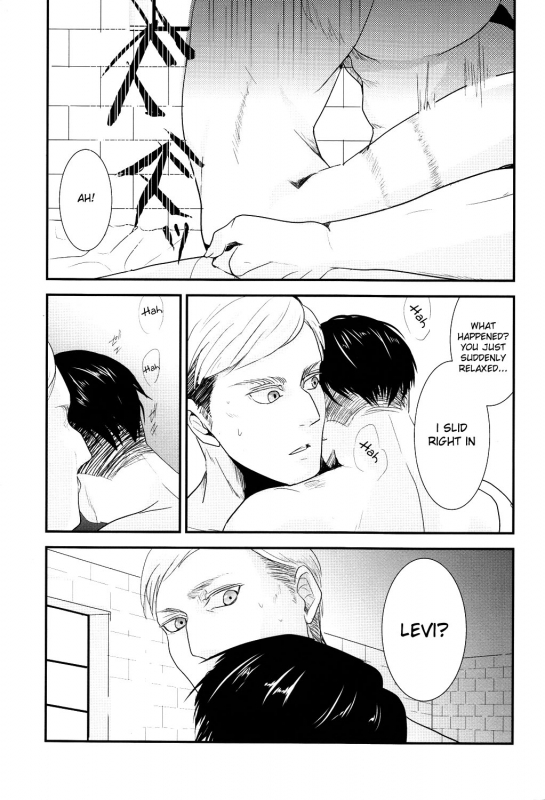 (Kabegai Chousa Haku) [Hokoushayou Shingou (Aca)] Yasashisa (Shingeki no Kyojin) [English] [Moy Moe _24