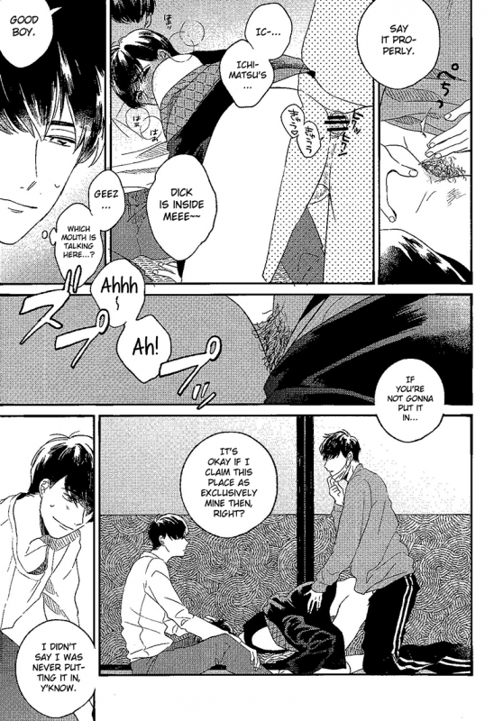 (Kahou wa Nete Matsu HARU21) [q9 (Agata)] Gomen ne, Kaa-san  Sorry, mother (Osomatsu-san) [Engl_18