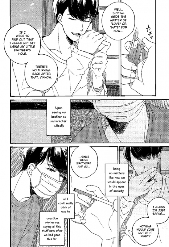(Kahou wa Nete Matsu HARU21) [q9 (Agata)] Gomen ne, Kaa-san  Sorry, mother (Osomatsu-san) [Engl_23