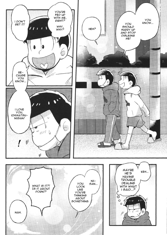 (Kahou wa Nete Matsu) [Momoiro-netsuduki (Kisaki Nana)] Kimi to Suki Doushi (Osomatsu-san) [Engl_27