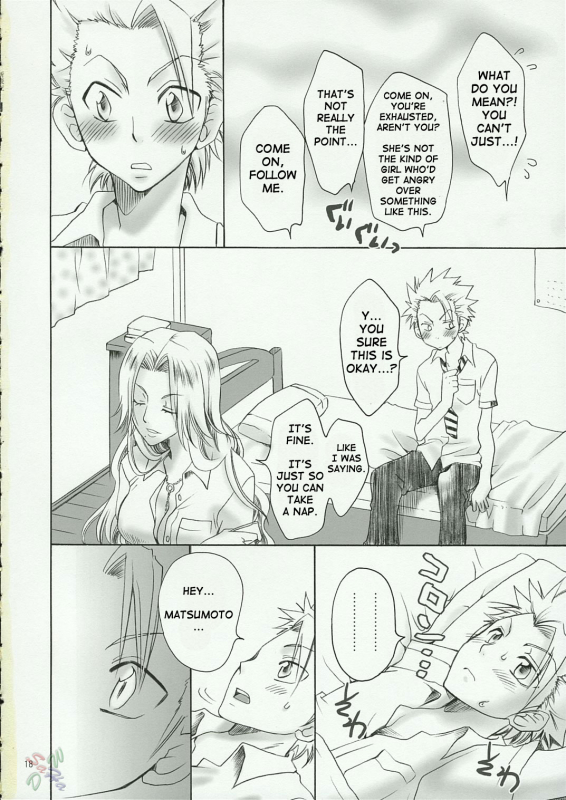 (Kanonana!) [Kurione-sha (YU-RI)] Kokucho Ranbu (Bleach) [English] [D-W]_16