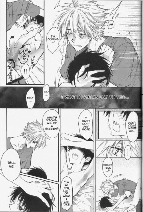 (Kimi to no Rendan 3) [TETSU-SABI (Huduki Roa)] Nemurenuyoru ni Kimi o Daku (Neon Genesis Evang_21