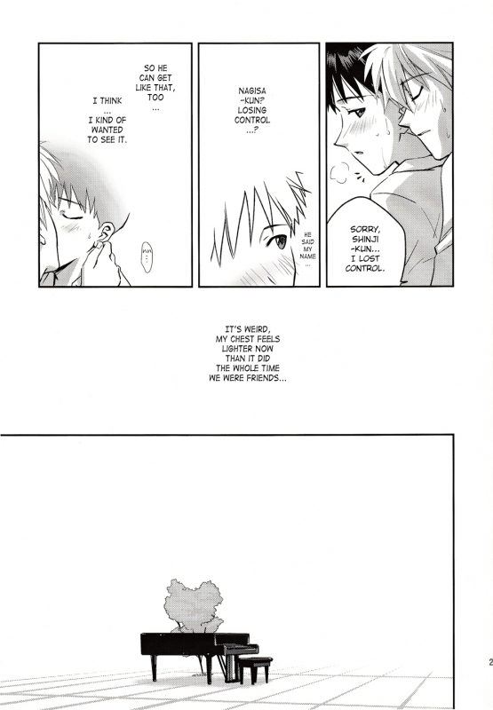 (Kimi to no Rendan) [Getsumen-Spiral (Mayama Satori)] ~Klavier 2~ (Neon Genesis Evangelion) [English]_23