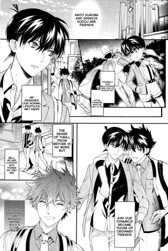(Koi wa Nankai x Shinrisen!) [Tetsu-Sabi (Roa)] Uso wa Koi no Hajimari (Detective Conan) [English] [Ao]_01