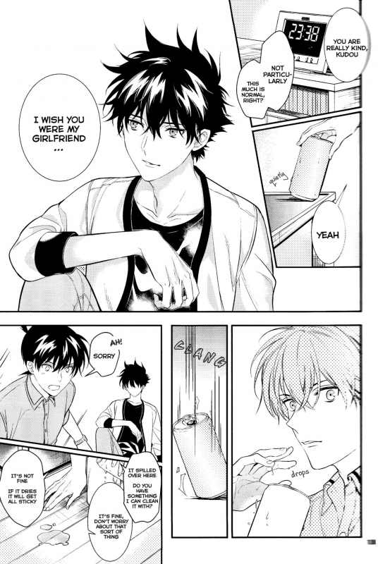 (Koi wa Nankai x Shinrisen!) [Tetsu-Sabi (Roa)] Uso wa Koi no Hajimari (Detective Conan) [English] [Ao]_11