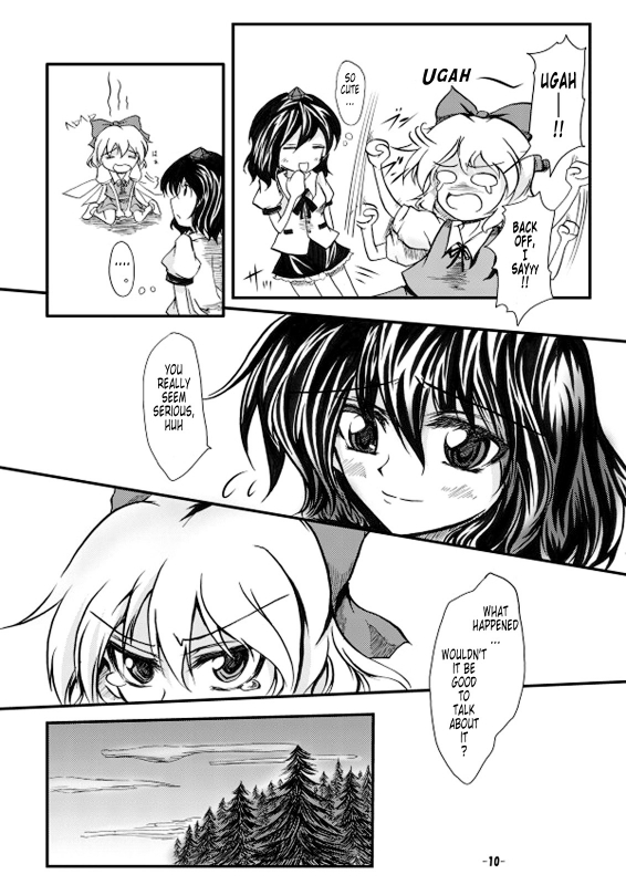 (Kouroumu 2) [Omchiken (Kubayashi Takai)] Dokidoki Aya x Chiru (Touhou Project) [English] [Tonigobe]_08