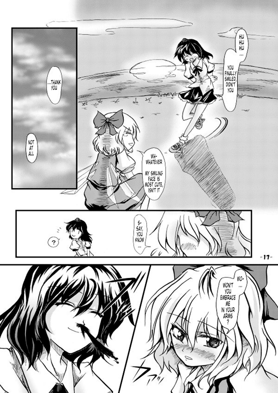 (Kouroumu 2) [Omchiken (Kubayashi Takai)] Dokidoki Aya x Chiru (Touhou Project) [English] [Tonigobe]_15