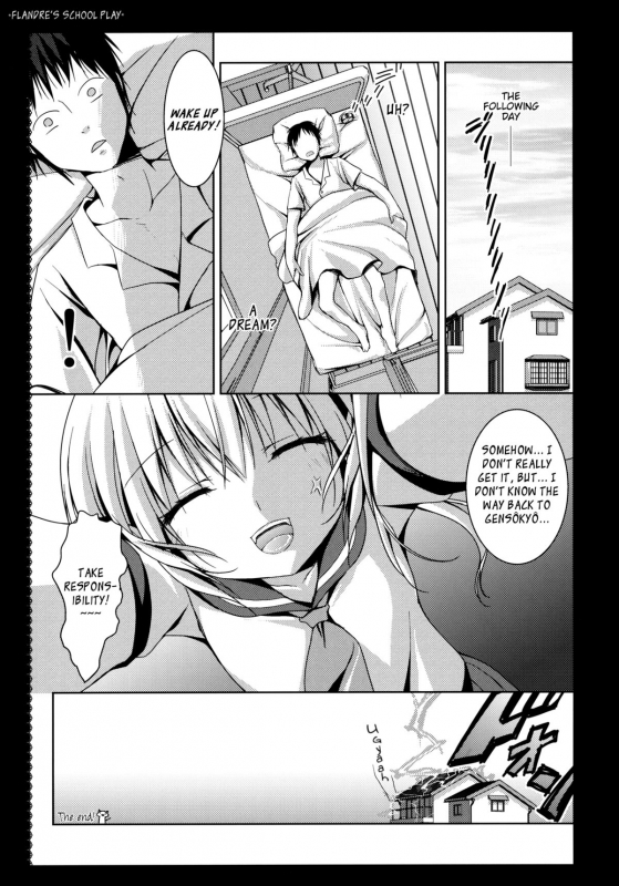 (Kouroumu 7) [Kinokonomi (konomi)] Flandre-san no Gakuen Asobi  Flandre's School Play (To_18
