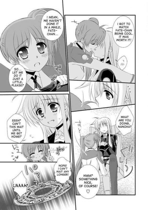 (Lyrical Magical 18) [Kohagura. (Kohaku.)] Hirusagari no Kyoudoukan (Mahou Shoujo Lyrical_2