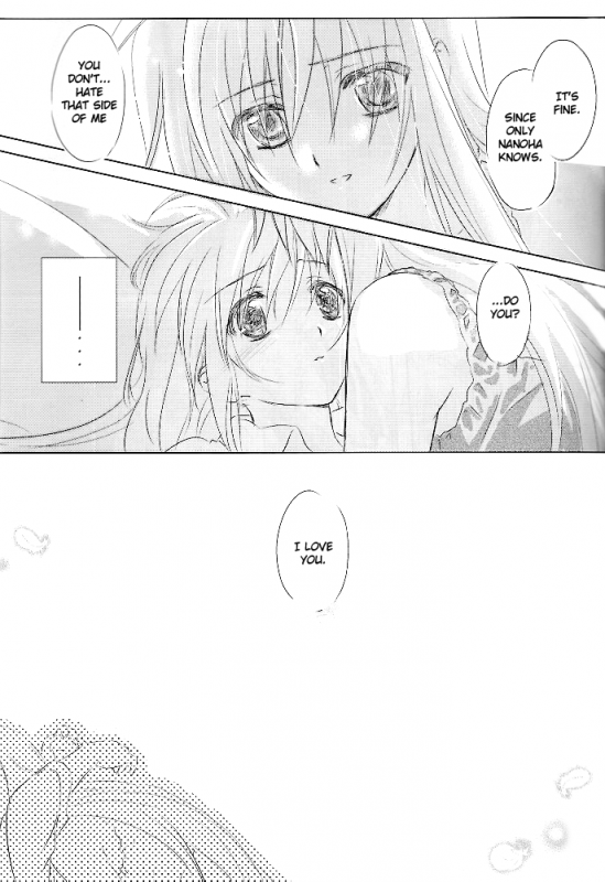 (Lyrical Magical 6) [Kurikoro. (Tokoharu)] Sweetest Love (Mahou Shoujo Lyrical Nanoha) [English] [N_09