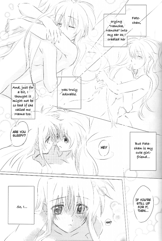 (Lyrical Magical 6) [Kurikoro. (Tokoharu)] Sweetest Love (Mahou Shoujo Lyrical Nanoha) [English] [N_21