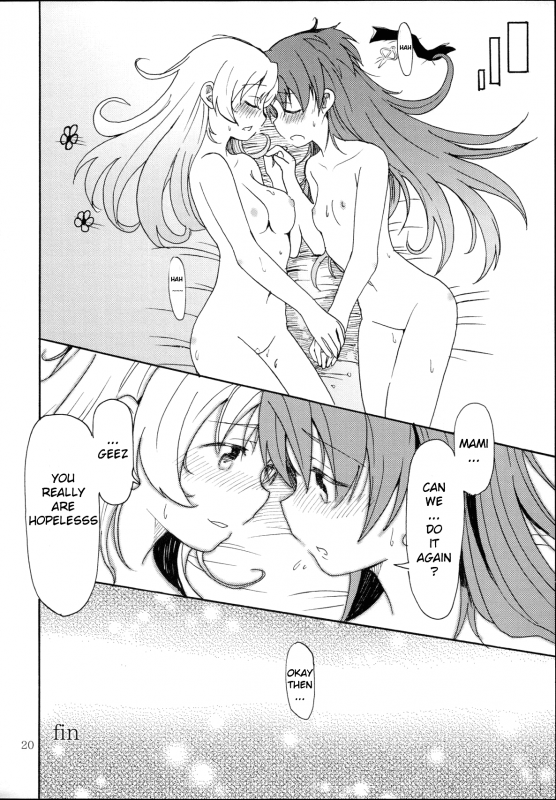 (Mou Nanimo Kowaku Nai 17) [Burakuradou (Takeshisu)] MamiAn! Seikatsu! (Puella Mag_20