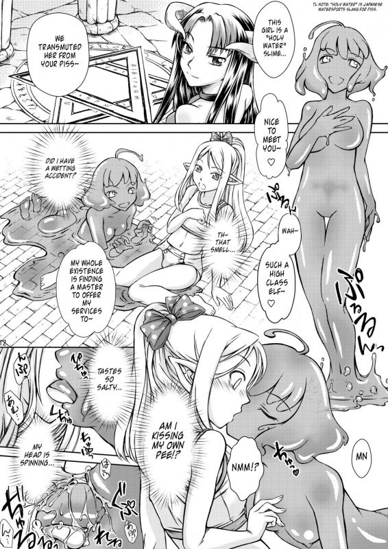 (Omu Fes 3) [Junkissa Gen (Tsurimiya Gen)] Elf no Himekishi ga Sotsugyou dekite Iru Hazu ga Nai [Engl_12