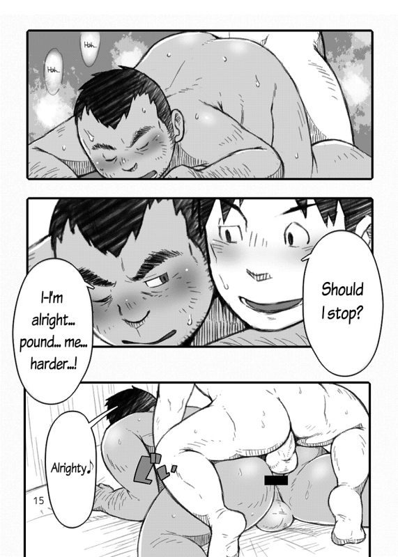 (Ossan Paradise) [Yukemuri Froster (Yunosuke)] Hip Drop Hot Press!! [English]_15