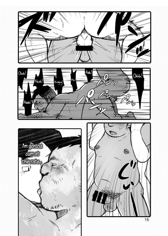 (Ossan Paradise) [Yukemuri Froster (Yunosuke)] Hip Drop Hot Press!! [English]_16